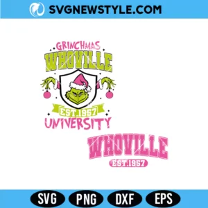 Whoville University Svg Bundle