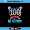 100 Day Of School Baseball Drip Png