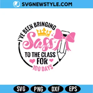 Funny 100 Days of School SVG