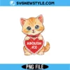 ABOLISH ICE Cat Valentine PNG Digital Download for Shirts, Stickers & Statement Crafts 3 ABOLISH ICE Cat Valentine PNG