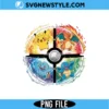Pokemon Starter Circle PNG