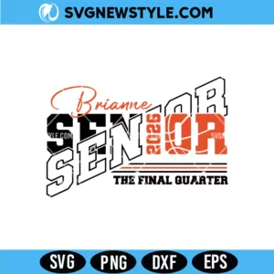 Basketball Senior Svg
