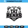 Bears Logo SVG Digital Download – Football Team Logo Style SVG 3 Bears Logo SVG Digital Download football team logo style design
