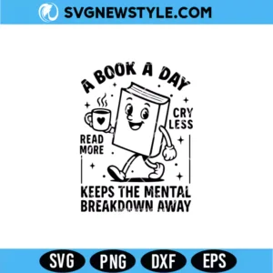Funny Book Meme SVG