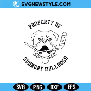 Bulldog Hockey SVG Digital Download &ndash; Hockey Team Bulldog SVG