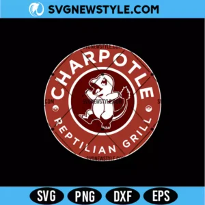 Charpotle SVG Digital Download &ndash; Funny Food Parody SVG