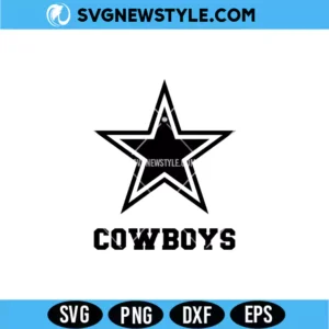 Dallas Cowboys Star SVG