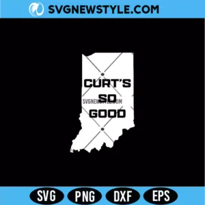 Curt's So Good Indiana Hoosier Football SVG | Digital Download