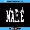Drake Maye Football PNG Digital Download for Fan Shirts, Stickers & Sports Crafts 3 Drake Maye Football PNG
