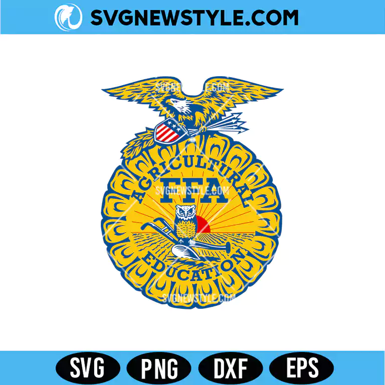 FFA Emblem SVG – Agriculture Education Design | Digital Download 1 FFA Emblem SVG
