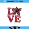 Faux Monster Love PNG Digital Download funny monster love design