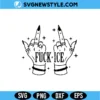 Fuck ICE SVG PNG Digital Download for Shirts, Stickers & Statement Crafts 2 Fuck ICE SVG PNG