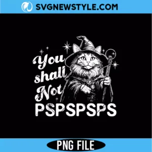 Funny Cat Wizard Dad Png