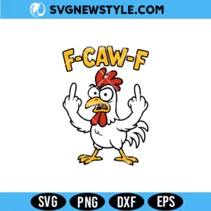 Funny F Caw F Svg