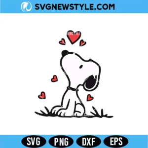Funny Snoopy SVG &ndash; Cartoon Dog Cut File | Digital Download