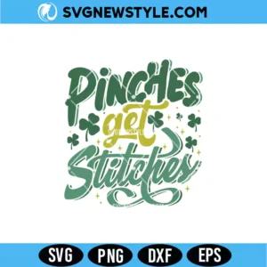 Pinches Get Stitches SVG &ndash; Funny Attitude Quote | Digital Download