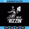 He Is Rizzin Funny Christian SVG Digital Download Easter humor design