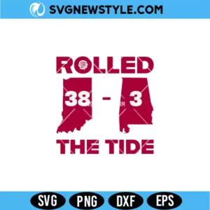 Hoosiers Roll Indiana Football SVG &ndash; Game Day Cut File | Digital Download