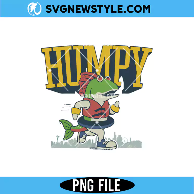 Humpy the Salmon PNG – Cute Fish Character Art | Digital Download 1 Humpy the Salmon PNG