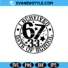 I Survived 67 33 Days of School SVG Digital Download – Funny School SVG 3 I Survived 67 33 Days of School SVG Digital Download funny school celebration design