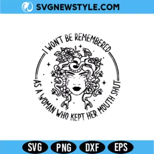 Medusa Woman Empowerment SVG