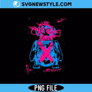 Jinx Monkey Graffiti PNG Digital Download &ndash; Street Art Monkey PNG