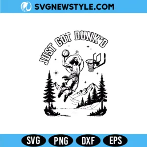 Just Got Dunked Baptism SVG