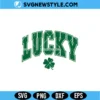 Lucky Varsity SVG – St Patrick’s Day Cut File | Digital Download 3 Lucky Varsity SVG