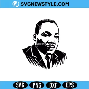 Martin Luther King Jr SVG Png