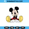 Mickey Mouse SVG Silhouette – Classic Cartoon Cut File | Digital Download 2 Mickey Mouse SVG Silhouette
