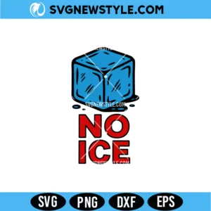 NO ICE Protest Sign SVG