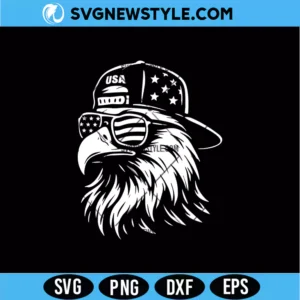 Patriotic Eagle SVG Files &ndash; American Pride Design | Digital Download