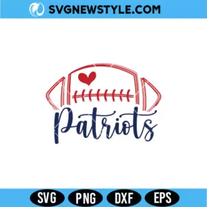 Patriots Football SVG PNG
