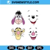 Pooh Face Svg