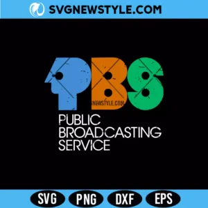 Protect PBS Logo SVG Digital Download &ndash; Public Media Advocacy SVG