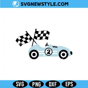 Race Birthday Svg