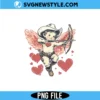 Retro Cupid Bow Png
