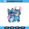 Stitch Bluey Inspired Cosplay Svg