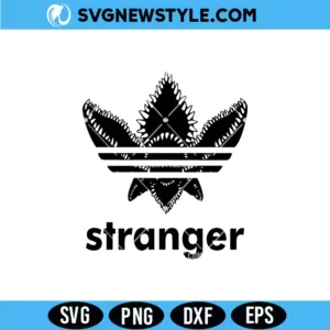 Stranger Demogorgon SVG Digital Download horror monster design