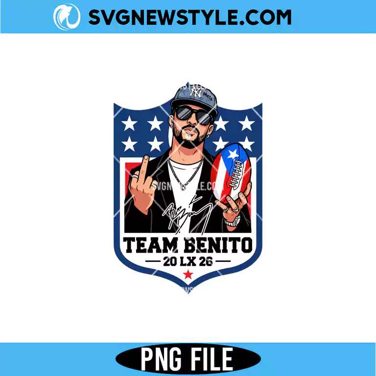 Team Benito Bunny PNG – Concert Fan PNG File | Digital Download 1 Team Benito Bunny PNG