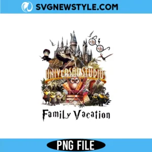 Universal Studios Family Matching 2026 Png