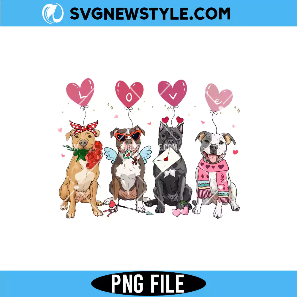 Valentine Dog PNG Digital Download – Cute Valentine Puppy PNG 1 Valentine Dog PNG Digital Download cute Valentine puppy design
