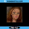 Vintage 90s Doll Face Meme PNG Digital Download retro meme design