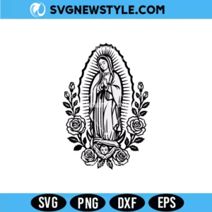 Virgin of Guadalupe Svg