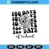 100 Days of School Spiderman SVG