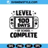 100 Days of School Gamer SVG