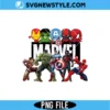 Avengers Heroes PNG File
