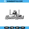 Benito Bowl SVG Digital Download | Fan Inspired Game Day Cut File 3 Benito Bowl SVG