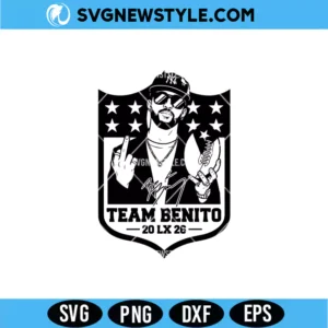 Benito Bunny Football SVG