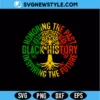 Black History Tree SVG